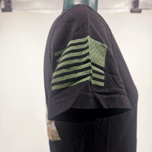 Grunt Style Yippie Ki Yay Christmas Holiday Graphic Tee Tshirt Women's L 3324 - Picture 3 of 7